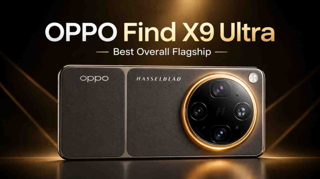 OPPO Find X9 Ultra flagship smartphone with quad camera system and 7050mAh battery