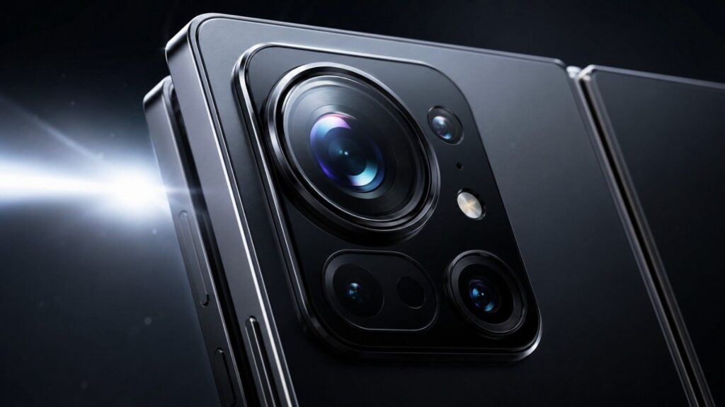 Galaxy Z Fold 8 Ultra 200MP camera concept render