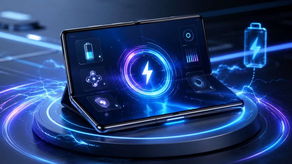 Galaxy Z Fold 8 battery and wireless charging concept