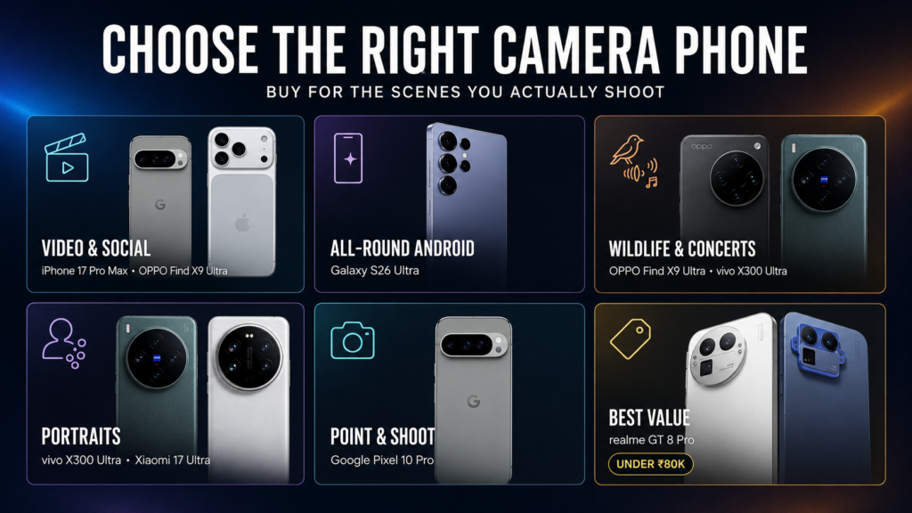 AI smartphone camera workflow before, during and after a photo is captured