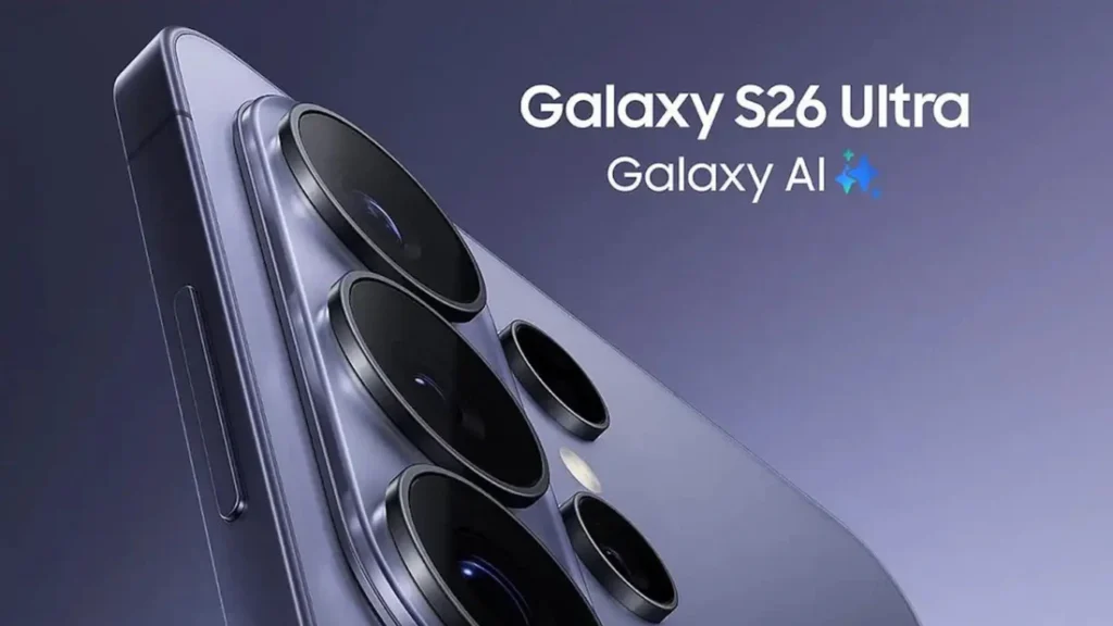 Samsung Galaxy S26 Ultra showing night photography and AI-assisted photo editing