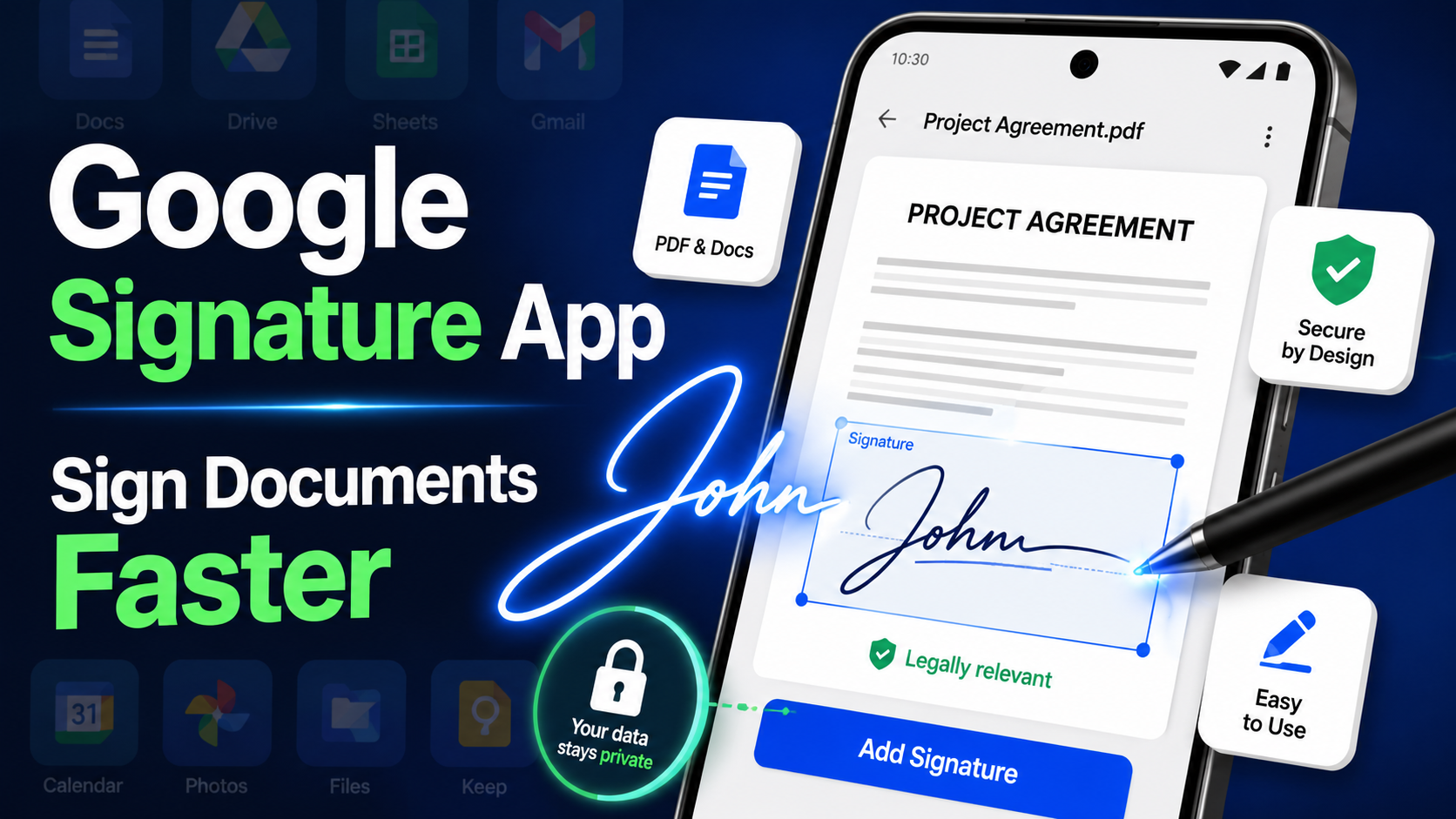 Google Signature app for Android makes digital signatures easier