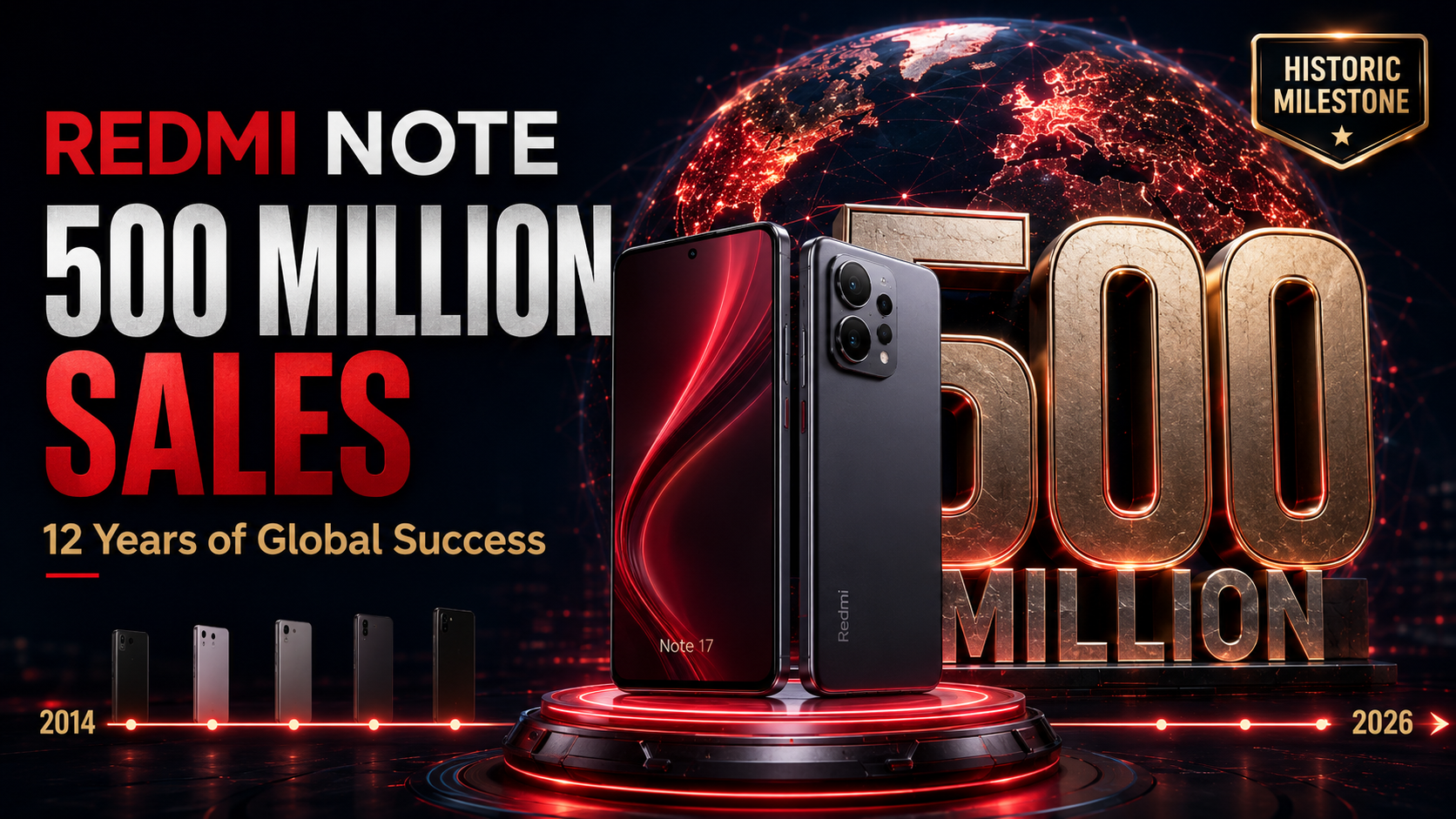 “12 Years of Global Success”