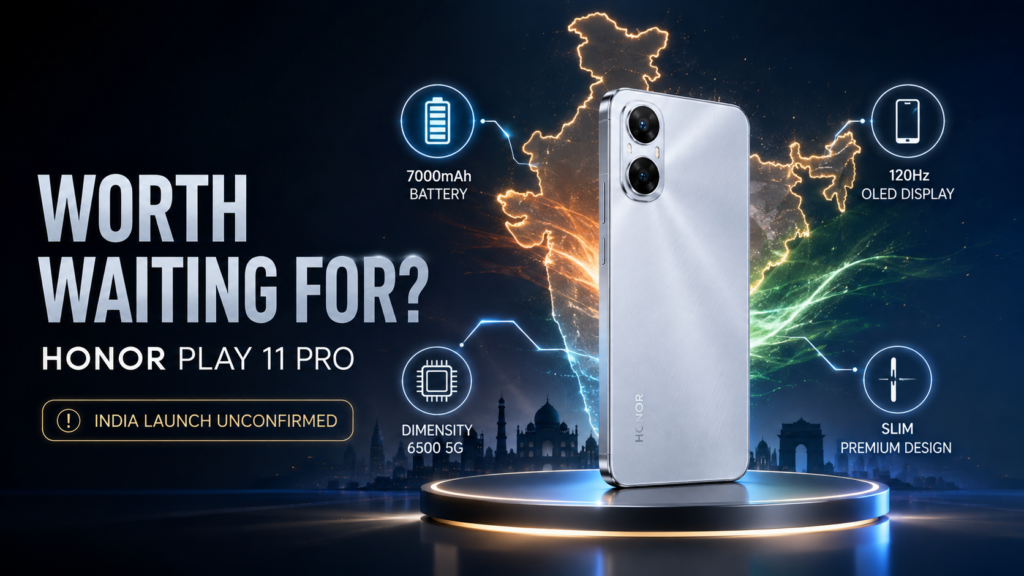 Honor Play 11 Pro India launch unconfirmed with battery, display, 5G and slim design highlights