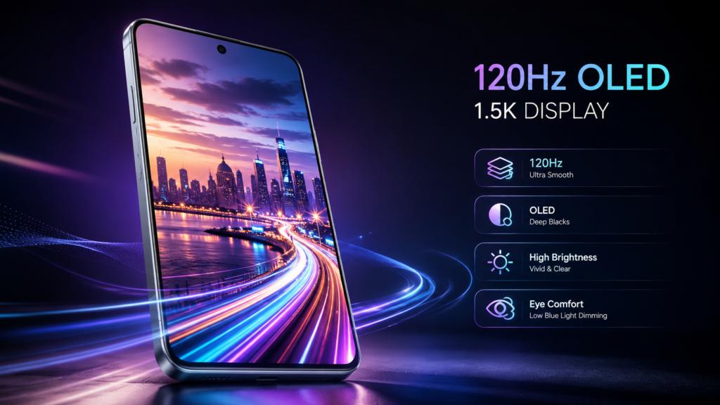 Honor Play 11 Pro 120Hz OLED display with 1.5K resolution, high brightness and eye-comfort features