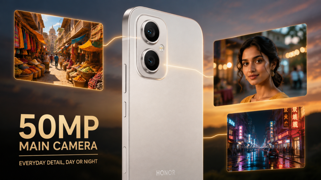 Honor Play 11 Pro 50MP main camera with daylight, portrait and low-light photography examples