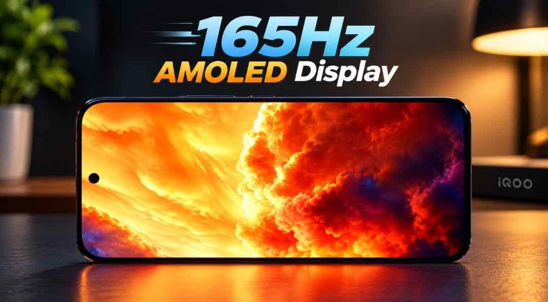 iQOO 16 2K 165Hz Samsung M16 AMOLED display