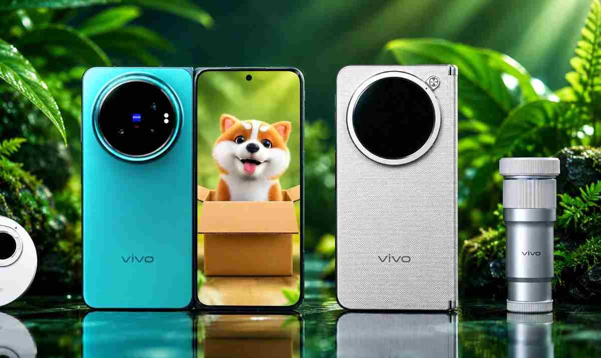 Vivo X Fold6 foldable smartphone with premium design and 200MP Zeiss camera