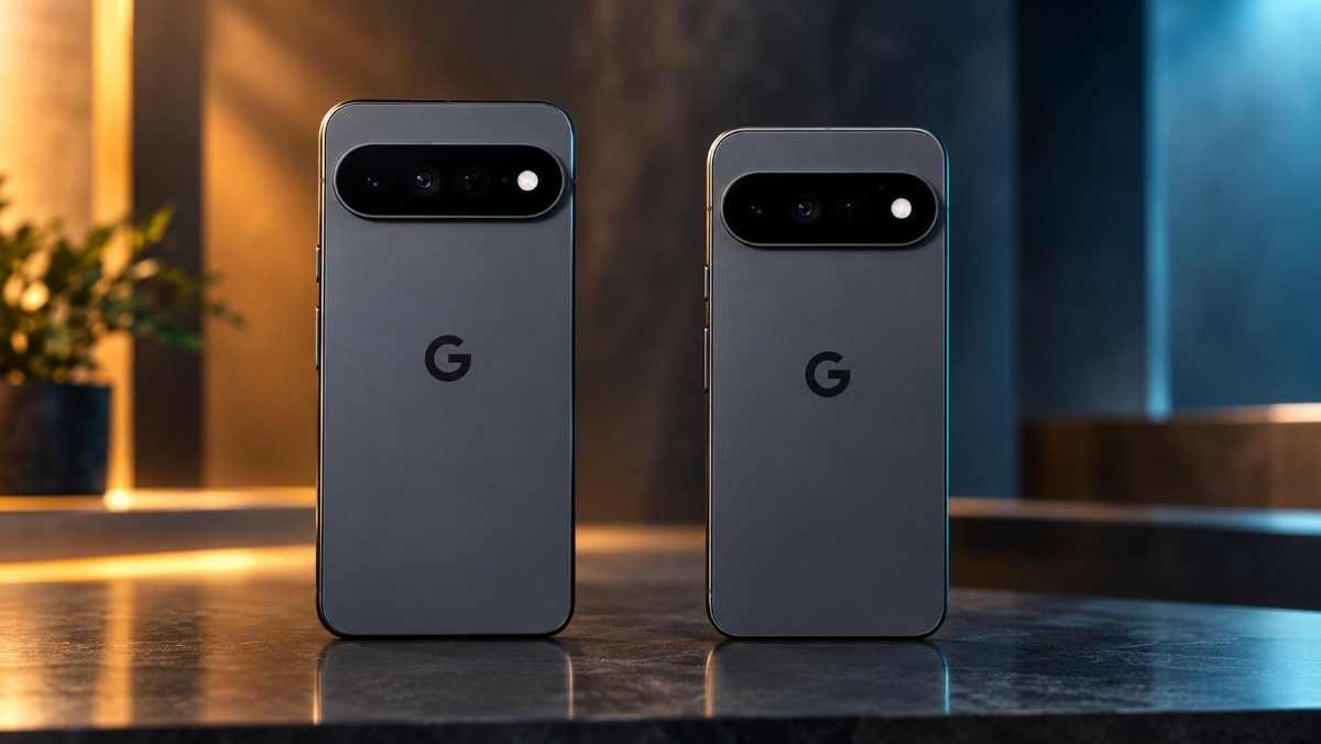 Google Pixel 11 Pro in porcelain colour showing the camera bar