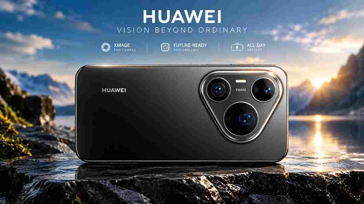 Huawei Pura 90s Pro Max with triangular camera module design