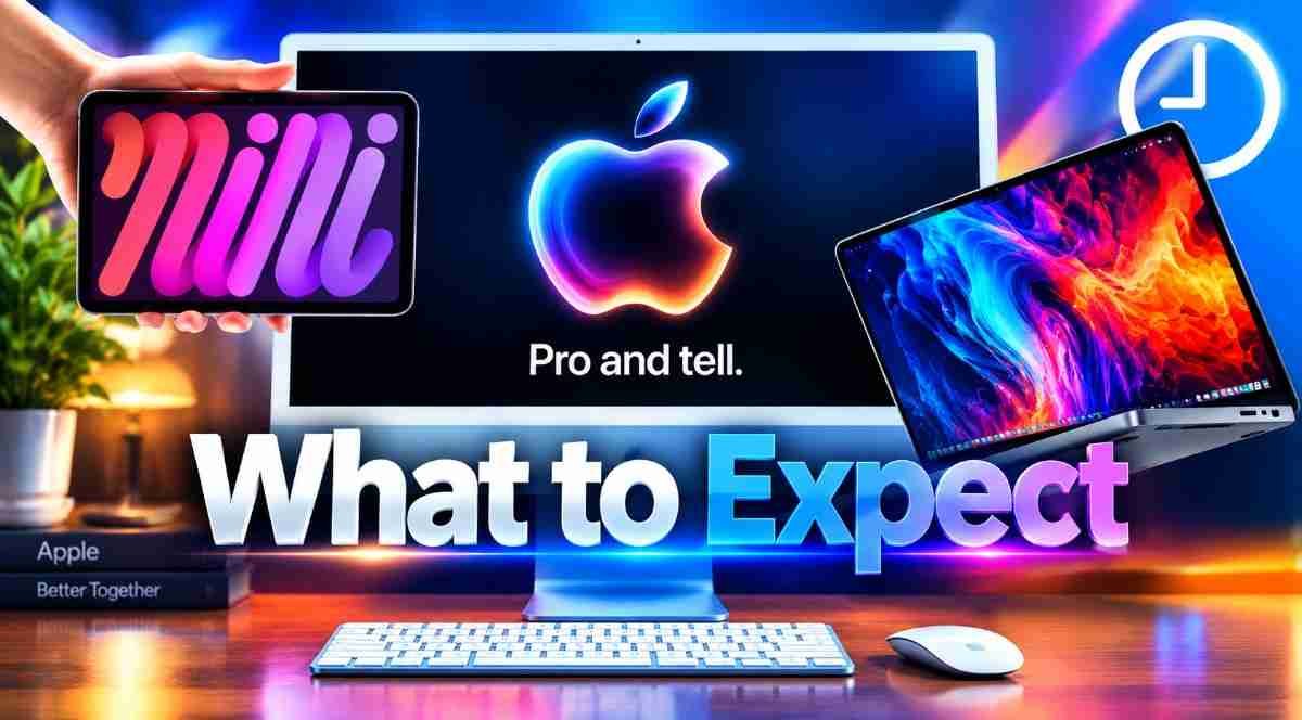 Apple event what to expect: iPad mini, MacBook and iMac lineup preview