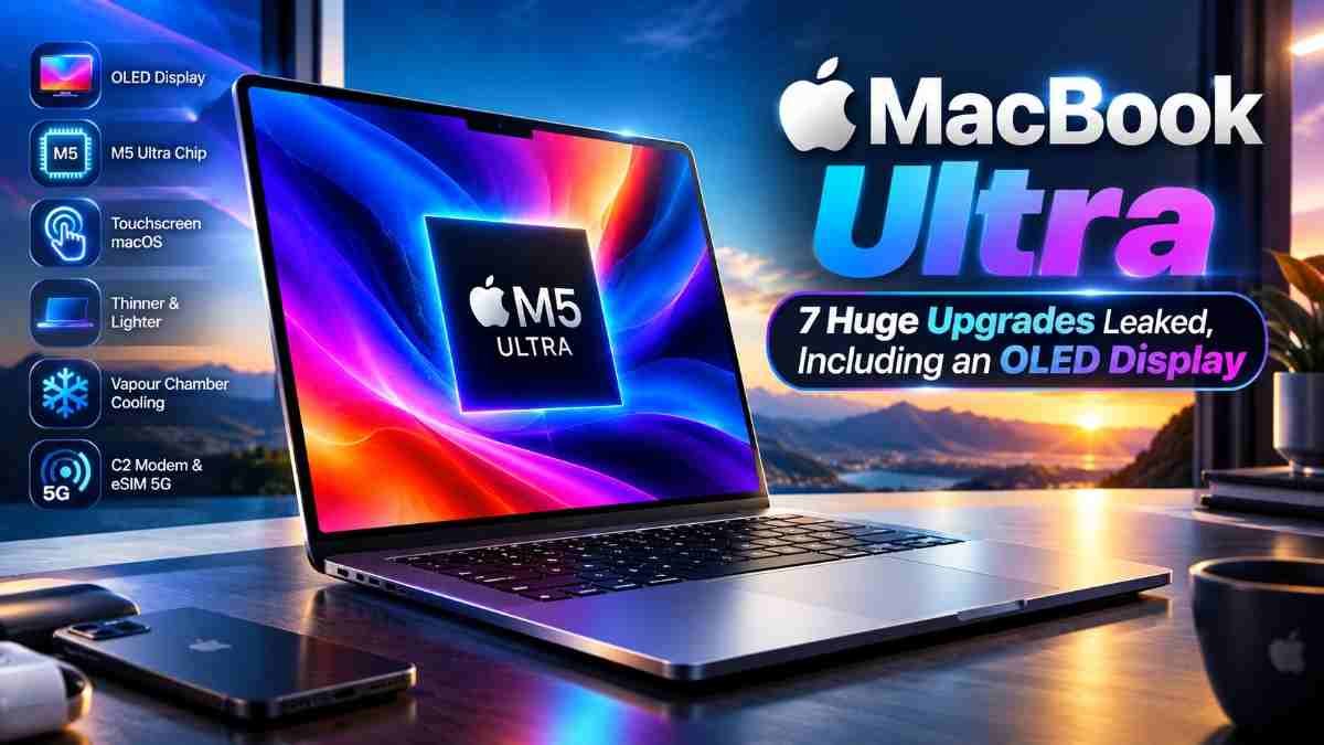 Apple MacBook Ultra with 7 huge leaked upgrades including OLED display
