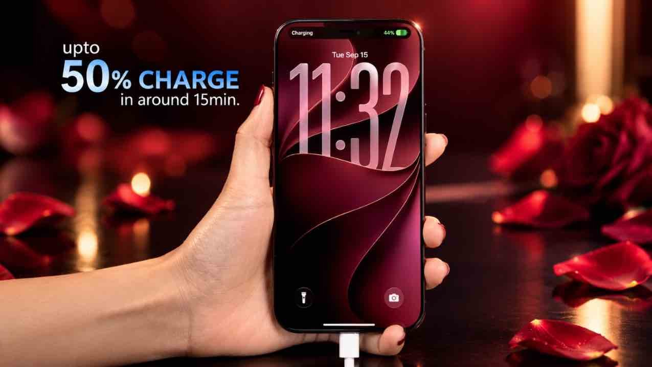iPhone 18 Pro Max charging to 50 percent in 15 minutes with 60W adapter