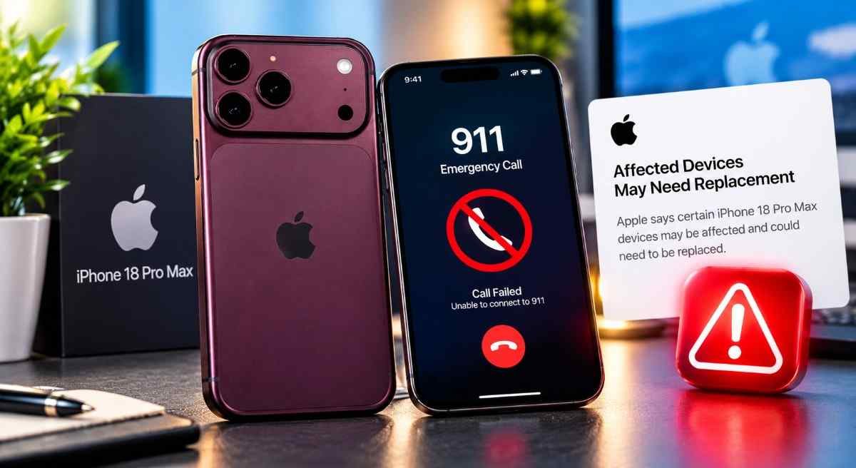iPhone 18 Pro Max emergency calling issue — SOS mode and cellular failure affecting 911 calls