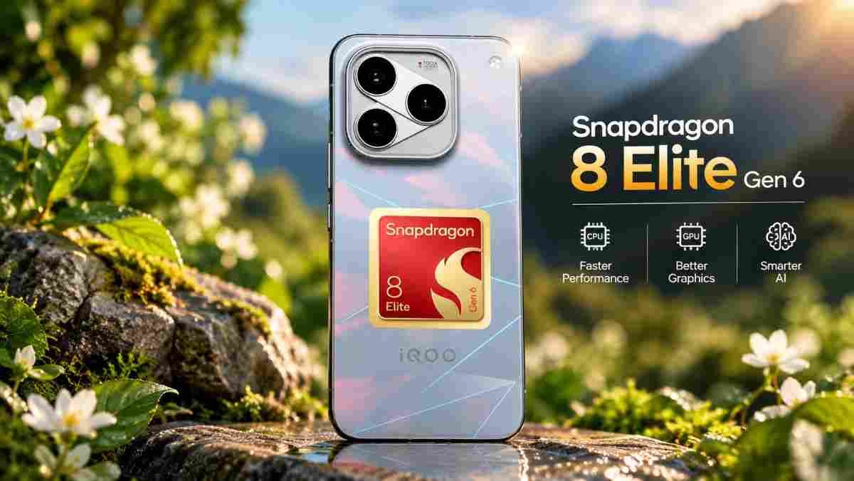 iQOO 16 Snapdragon 8 Elite Gen 6 2nm processor