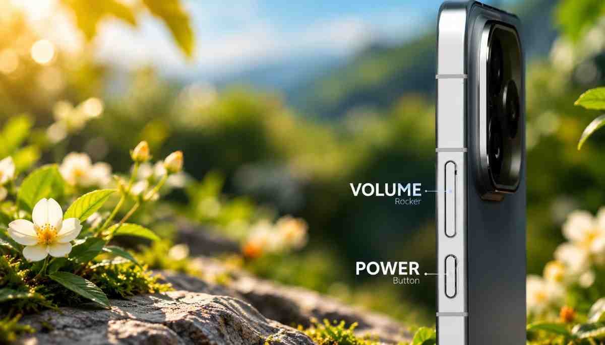 iQOO 16 volume rocker and power button design on the right frame