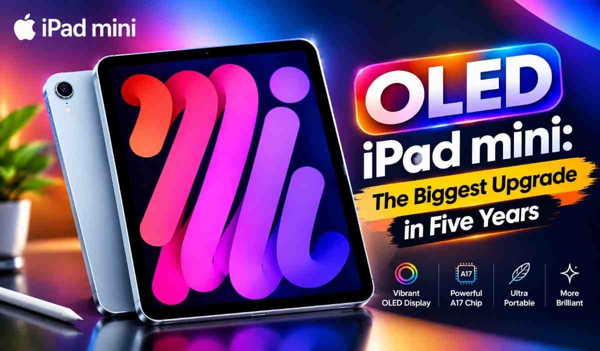 OLED iPad mini — the biggest upgrade in five years with A20 Pro chip