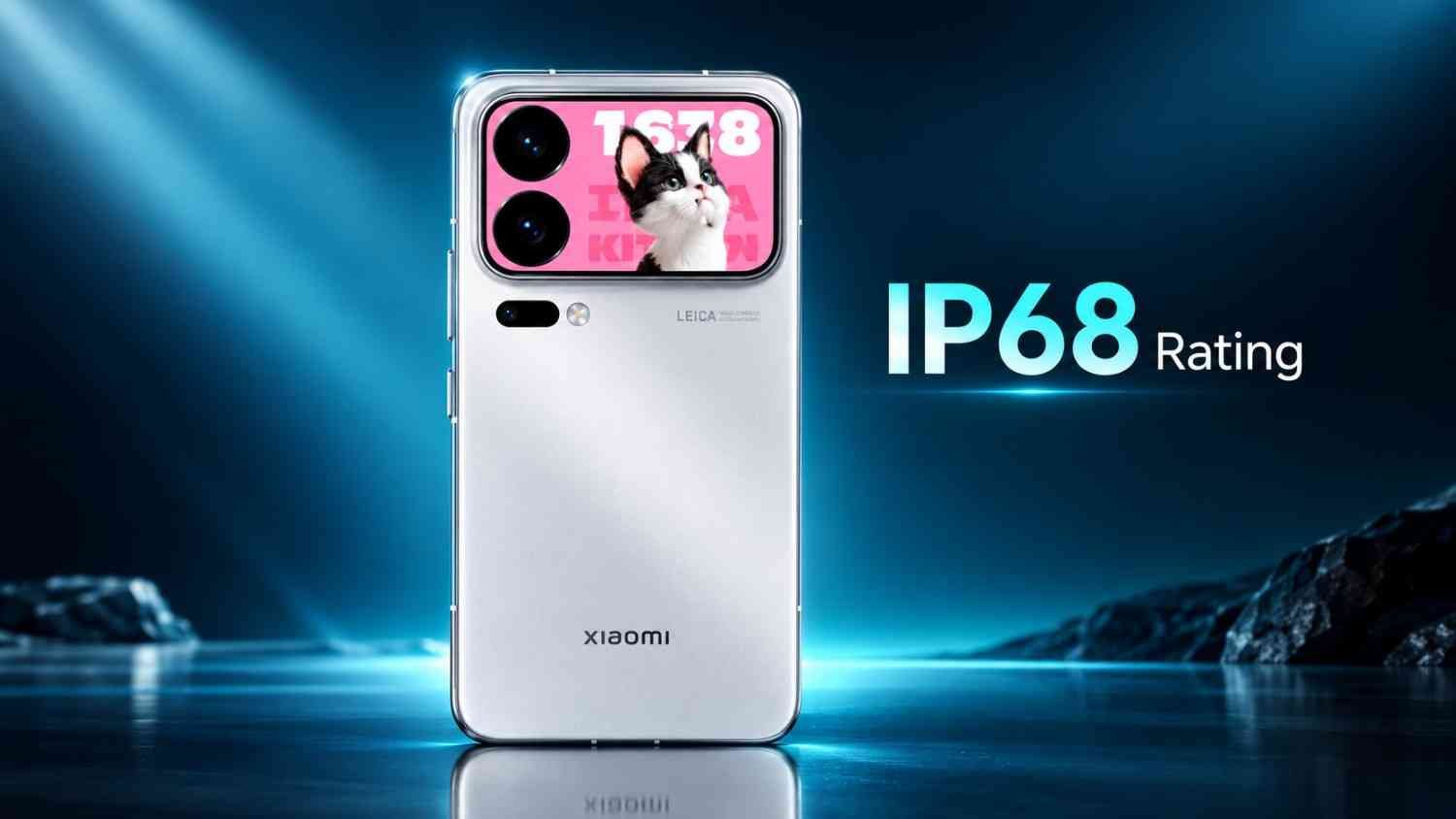 Xiaomi 18 Pro Max IP66 IP68 IP69 water resistance rating