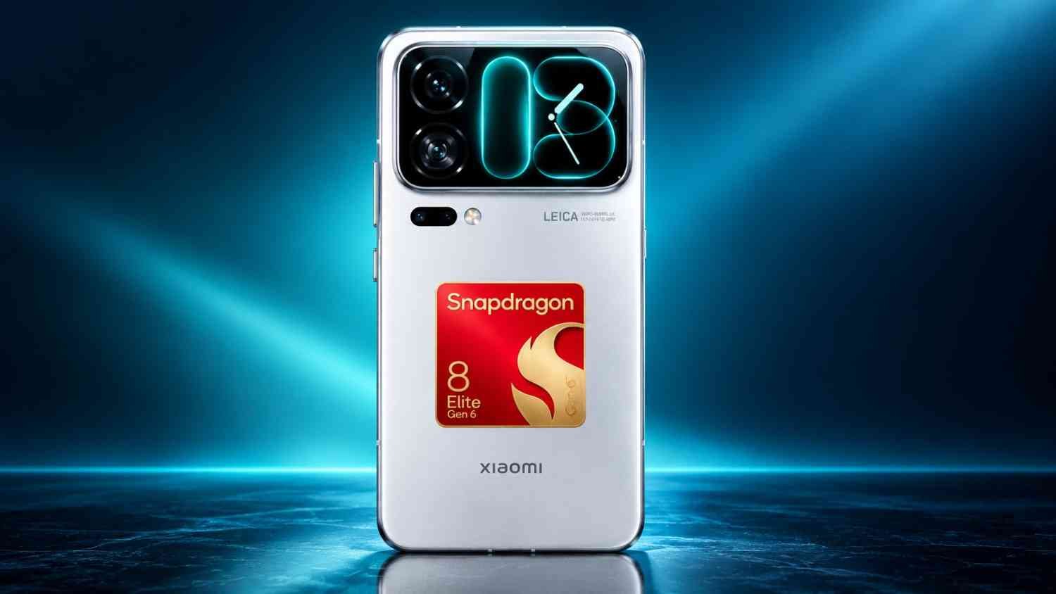 Xiaomi 18 Pro Max Snapdragon 8 Elite Extreme Gen 6 processor