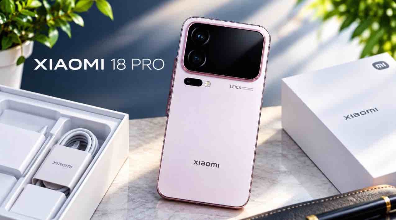 Xiaomi 18 Pro with Leica camera system and premium design